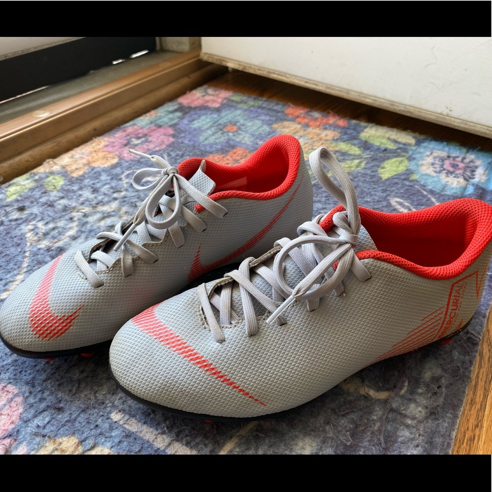 Nike youth Mercurial soccer shoes